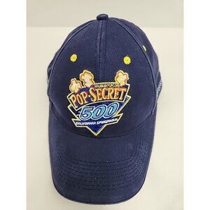 Pop Secret 500 California Speedway Adjustable Race Hat Cap NASCAR 9/5/2004
